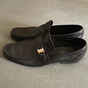 Salvatore Ferragamo Mens Dress Shoes Slip On Loafers
